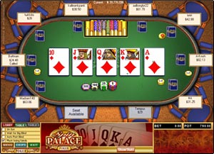 Spin Palace Poker - Game Preview
