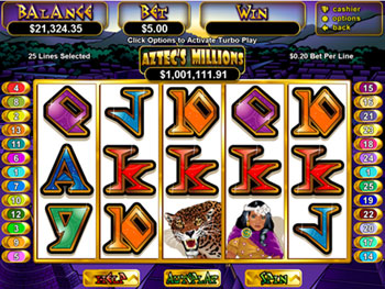 Aztec's Millions Video Slot