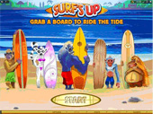Big Break Video Slot - Bonus Screen