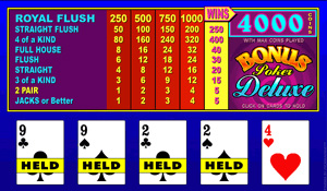 Bonus Poker Deluxe