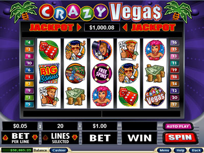 Crazy Vegas Video Slot