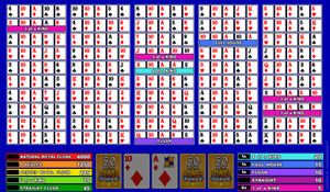 Deuces Wild 50 Play Power Poker