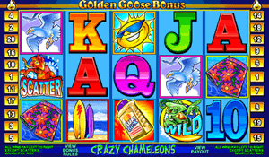 Golden Goose Crazy Chameleons Video Slot