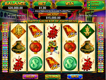 Happy Golden Ox of Happiness Video Slot