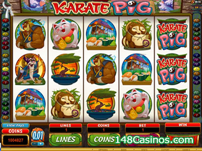 Karate Pig Video Slot