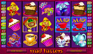 Mad Hatters Video Slot