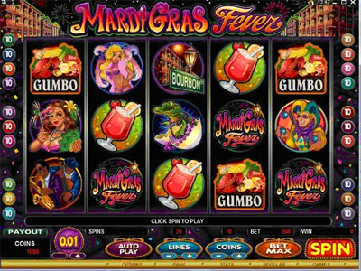 Mardi Gras Fever Video Slot