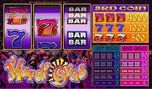 Mardi Gras Video Slot