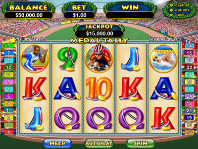 Medal Tally Video Slot