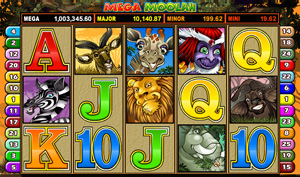 Mega Moolah Progressive Video Slot
