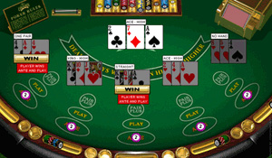 Multihand 3 Card Poker