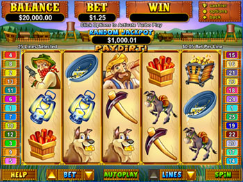 Paydirt Video Slot