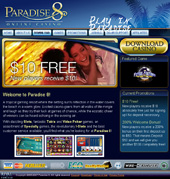 Paradise8  網上賭博娛樂場