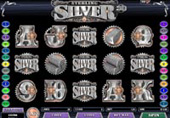 Red Flush Casino - Sterling Silver 3D