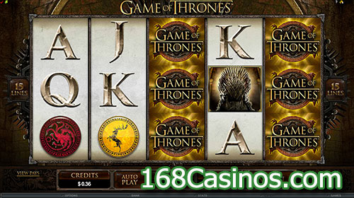 Game of Thrones 15 Lines Online Slot