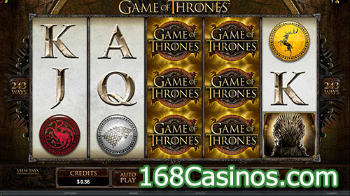 Game of Thrones 243 Lines Online Slot