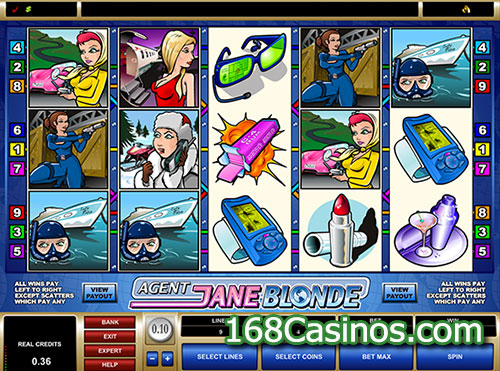 Agent Jane Blonde Slot