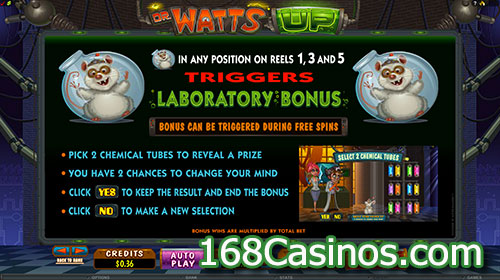 Dr Watts Up Slot Bonus