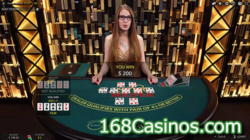 Live Dealer Casino Hold 'Em