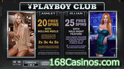 Playboy Slot Free Spin Feature