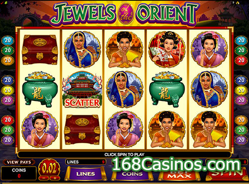 Jewels of the Orient Slot