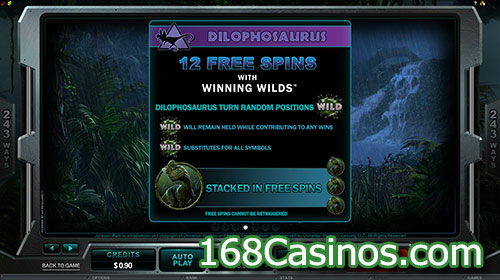 Jurassic Park Online Slot - Winning Free Spins Games