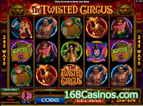 The Twisted Circus Slot