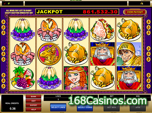 King Cashalot Progressive Slot