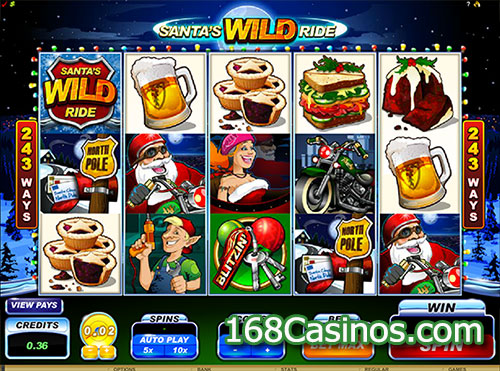 Santa's Wild Ride Slot