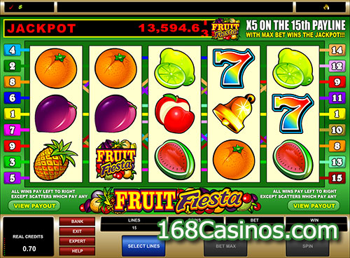 Fruit Fiesta 5-Reel Slot