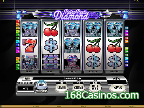 Retro Reels – Diamond Glitz Slot