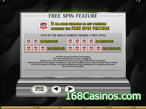 Retro Reels Online Slot Free Spin Feature