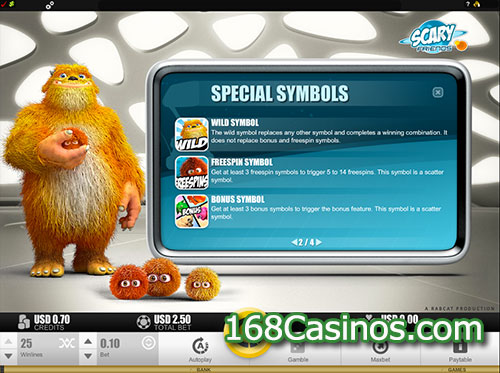 Scary Friends Video Slot Special Symbols