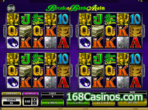 Mega Spins Break da Bank Again Slot