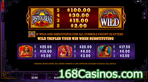 Pistoleras Video Slot Wild Symbol