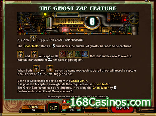 Phantom Cash Slot - The Ghost Zap Feature