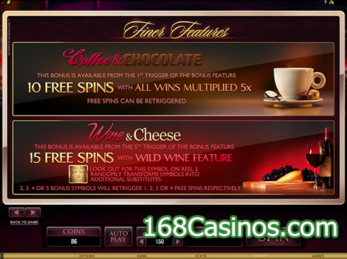 The Finer Reels of Life Video Slot Bonus