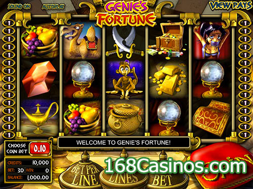 Genie's Fortune Slot